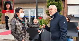 KHK’lılardan Gergerlioğlu’nun evinin önünde oturma eylemi