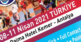 Salgın devam ederken 2 bin 500 sporcu ile Kick Boks turnuvası düzenlenecek