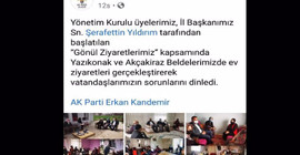 'Lebaleb kongreler' yetmedi AKP şimdi de ev ziyaretlerine başladı: Sağlık müdürünün uyarısını takmadılar