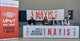 DİSK, KESK, TMMOB ve TTB'nin 1 Mayıs programı belli oldu