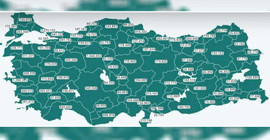 Sağlık Bakanlığı verilerine göre en çok aşı İstanbul'da, en azı işe Bayburt ve Hakkari'de yapıldı