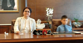 Yeni ‘Aile Bakanı’ Yanık, 23 Nisan'da ağırladığı Azad'ın koruma altında olduğunu ilan etti