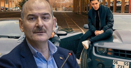 Yeğeninin kullandığı lüks araç Soylu'nun cemaatçi dostunun mu?