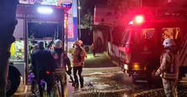 Pendik'te hastanede yangın: İlk müdahaleyi, yangın tüpleriyle sağlık çalışanları yaptı