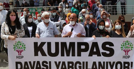 HDP yöneticileri: Kobane, mahkeme salonlarında da düşmeyecek