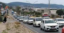 'Tam kapanma' öncesi Bodrum'a tatilci aktı