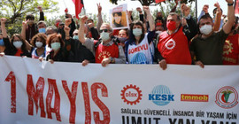 Kadıköy'de 1 Mayıs kutlaması