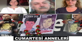 Cumartesi Anneleri Hüsamettin Yaman ve Soner Gül için adalet istedi