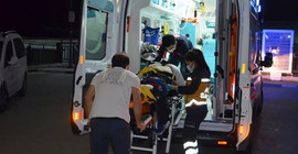 Tarım işçilerini taşıyan minibüs kaza yaptı: 16 yaralı