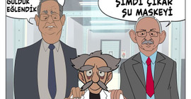CHP'den AKP'ye karikatürlü yanıt: Şimdi çıkar şu maskeyi