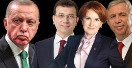 Anket: Yavaş, İmamoğlu ve Akşener Erdoğan'ı geçti