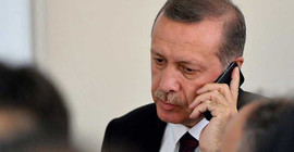 Erdoğan, Filistin Devlet Başkanı ve Hamas Siyasi Büro Başkanı ile görüştü
