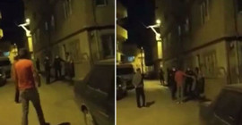 Kimliğini istediği yurttaşa saldıran bekçilere mahalle halkından tepki: Buna hakkınız yok