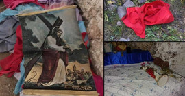 Bir buçuk yıldır kayıp Hürmüz Diril'in köyündeki kiliseye saldırı