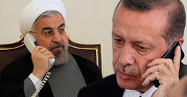Erdoğan ile Ruhani arasında telefon görüşmesi