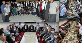 Sokağa çıkma yasağını delen AKP’liler mesafesiz yemek sonrası toplu hatıra fotoğrafı çektirdi