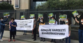 İkizdere için Cengiz Holding önünde yapılmak istenen açıklamada 13 kişi gözaltına alındı