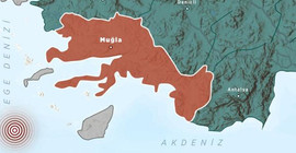 Datça açıklarında 4.1 büyüklüğünde deprem