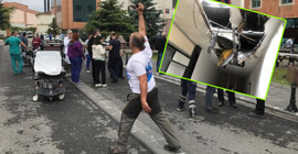Üniversite hastanesinde çıkan yangında 24 kişi dumandan etkilendi