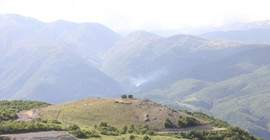 Dersim’de askeri operasyonla birlikte orman yangını