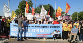 Emek, Barış ve Demokrasi Güçleri, iktidara seslendi: 'Filistin'le tek yüreğiz' demek yalandan ibaret