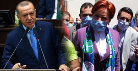 Erdoğan'dan Akşener'e tehditkar sözler: Daha neler olacak neler, bunlar iyi günler
