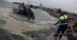 Kartal Belediyesi ve İBB deniz salyasına karşı çalışıyor: Tekrar olmayacağı anlamına gelmiyor