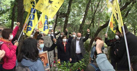 Gezi direnişinde yaşamını yitiren Ayvalıtaş mezarı başında anıldı