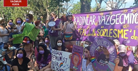 İstanbul Sözleşmesi için pedal çevirdiler: Bu fermana itaat etmeyeceğiz