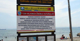Marmara, müsilaj etkisi altında: Tekirdağ'da da denize girmek yasaklandı