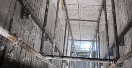 Sekizinci kattan düşen işçi yaşamını yitirdi