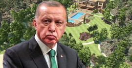 Erdoğan'ın 'Yazlık Sarayı'nın görselleri paylaşıldı