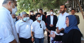 Gelecek Partisi'nden Şenyaşar ailesine ziyaret: Onurlu direnişinize destek veriyoruz