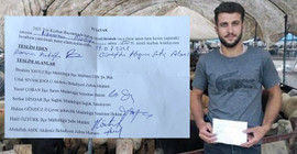 Mersin'de, hayvan pazarlarındaki satıcılara 500 TL'lik 'zoraki bağış' makbuzu
