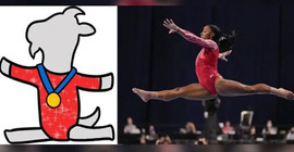 Yıldız cimnastikçi Simone Biles, kendi emojisi olan ilk kadın atlet oldu