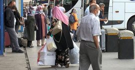 Bayram dönüşü otogarlarda yoğunluk oluştu