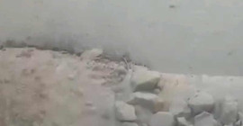 Ağrı Dağı'ndaki buzullar, gözle görülebilecek derecede eridi