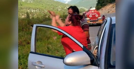 Yangın bölgesinde bir kadın Erdoğan’a hakaretten tutuklandı