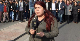 Gazeteci Beritan Canözer gözaltına alındı