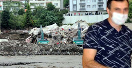 Ölçer apartmanının müteahhidi gözaltına alındı