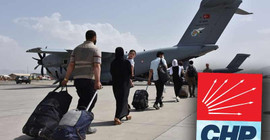 CHP: Afganistan'dan tahliye edilenlerden uçuş bedeli istendi