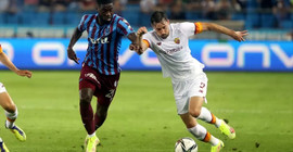 Trabzonspor evinde Roma'ya mağlup oldu