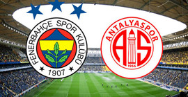 Fenerbahçe Fraport TAV Antalyaspor karşılaşmasının muhtemel 11'leri