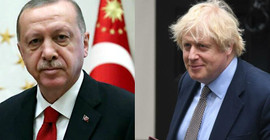 Erdoğan, Afganistan konusunda Johnson ve Michel ile görüştü
