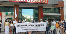 İzmir Barosu: Sığınma talebi lütuf değil hukuki bir zorunluluk