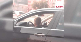 Çocuğuna araç kullandıran babaya para cezası