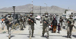 Afganistan'dan dönen ilk asker kafilesi Ankara'da