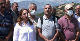 13 gündür devam eden Dersim yangınına müdahale başladı