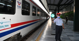 Zafer Treni Ankara'dan yola çıktı