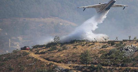 Bodrum'daki orman yangını kontrol altına alındı